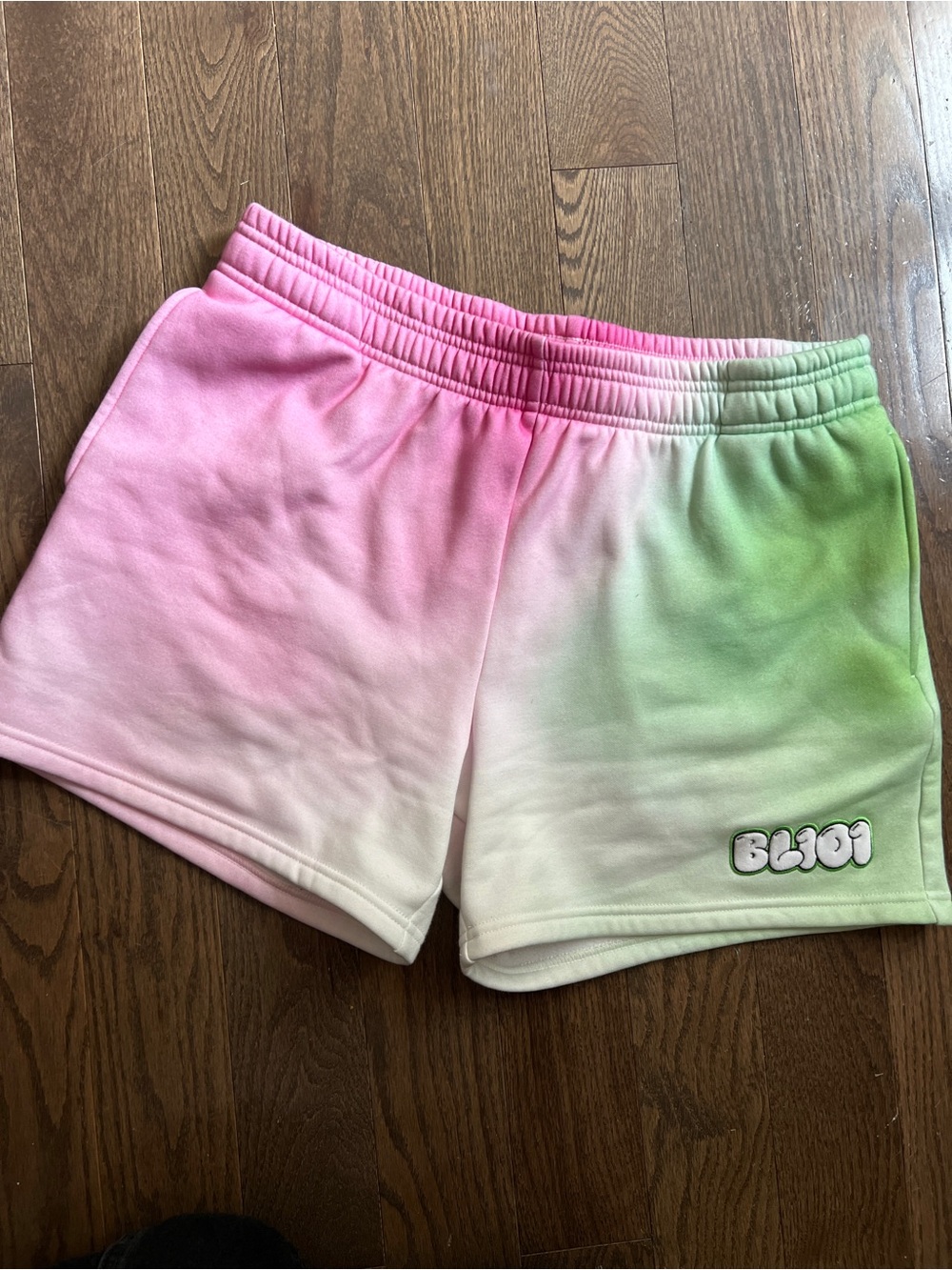 Baseball lifestyle 101 Cotton Candy Sweatshorts Sour Apple adult medium